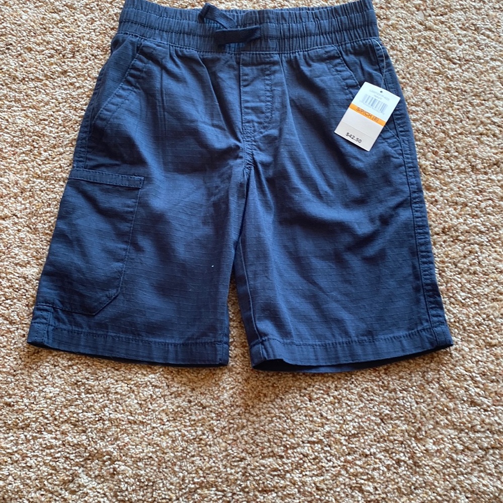Boys Lucky Brand Navy shorts. Size 8